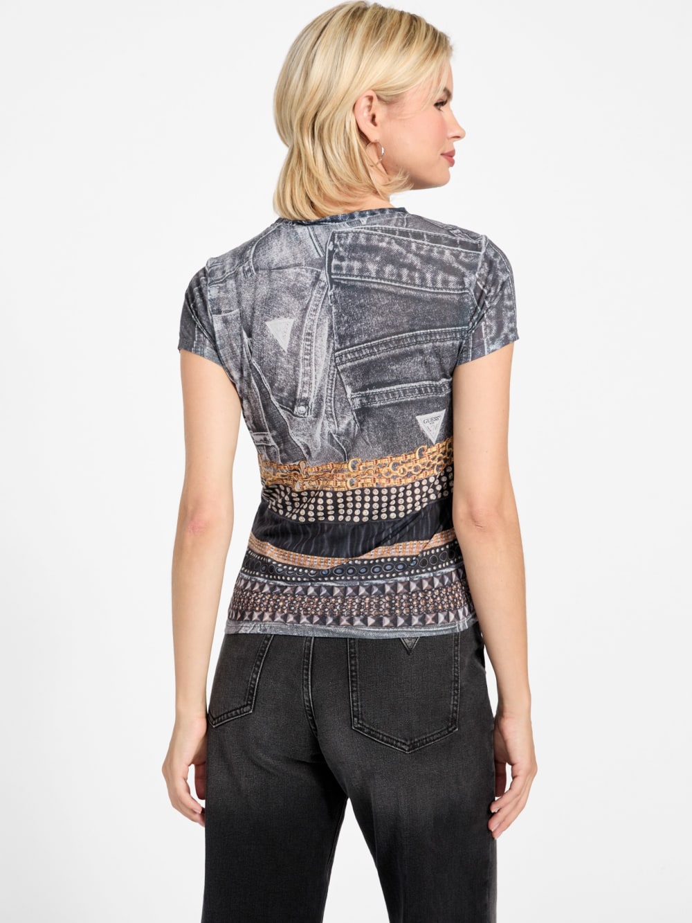 Belt Wrapped Tee - Guess