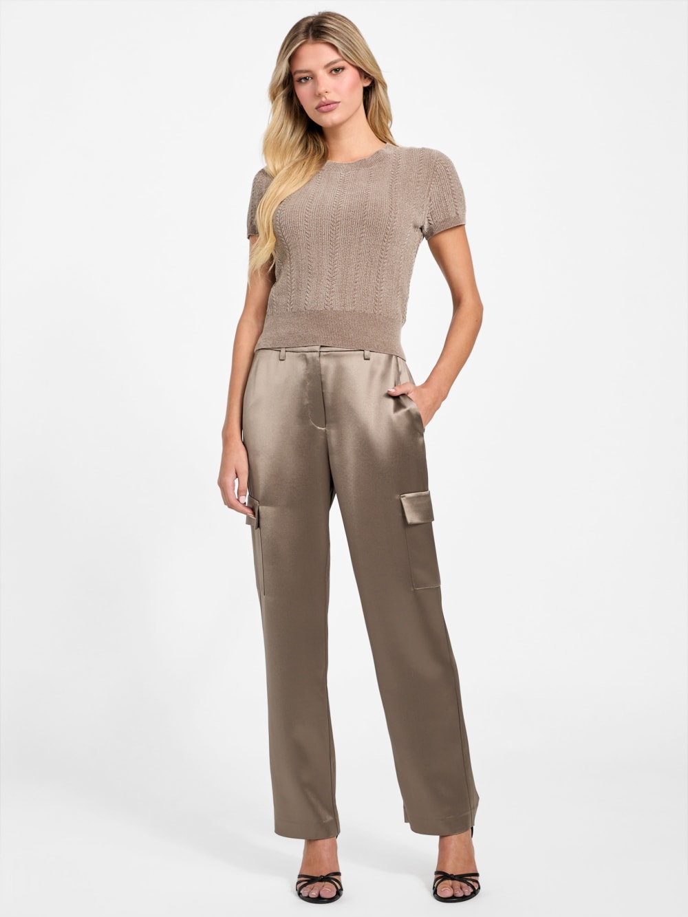 Eco Marcie Chenille Sweater Top - Guess