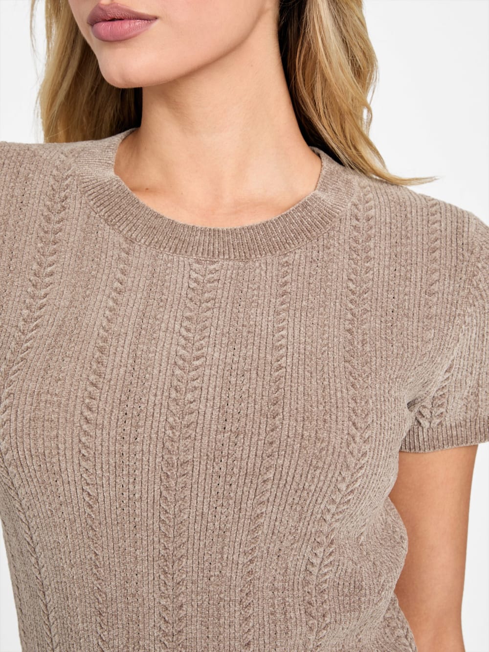 Eco Marcie Chenille Sweater Top - Guess
