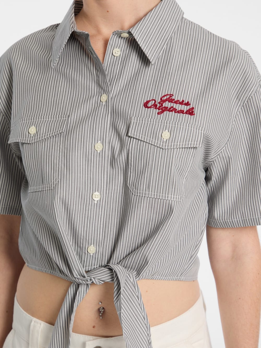 GUESS Originals Eco Workwear Tie Top - Guess