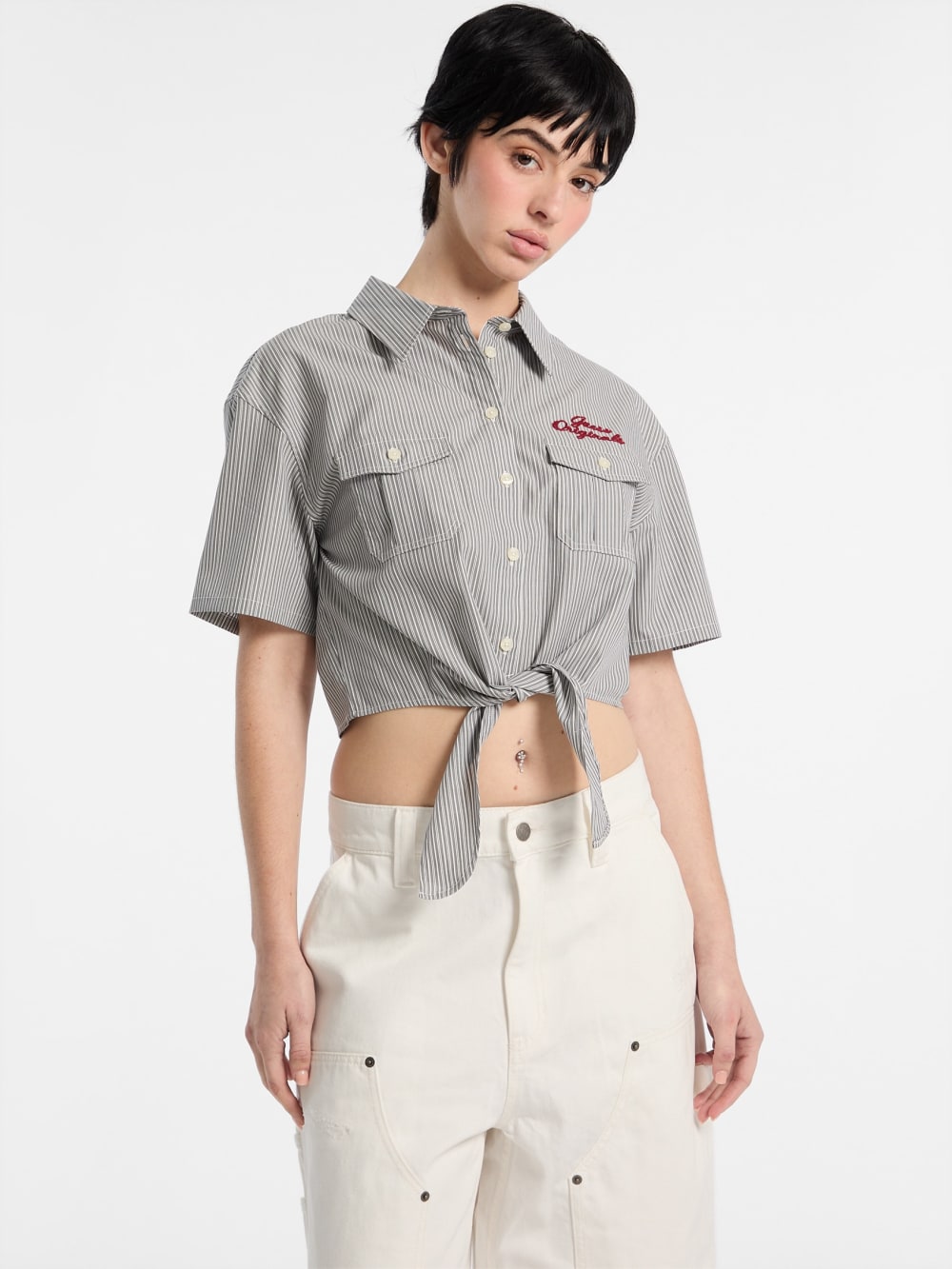 GUESS Originals Eco Workwear Tie Top - Guess