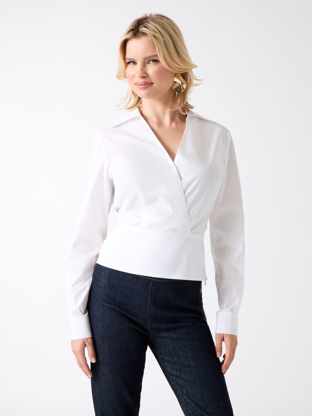 Corinne Poplin Blouse - Guess