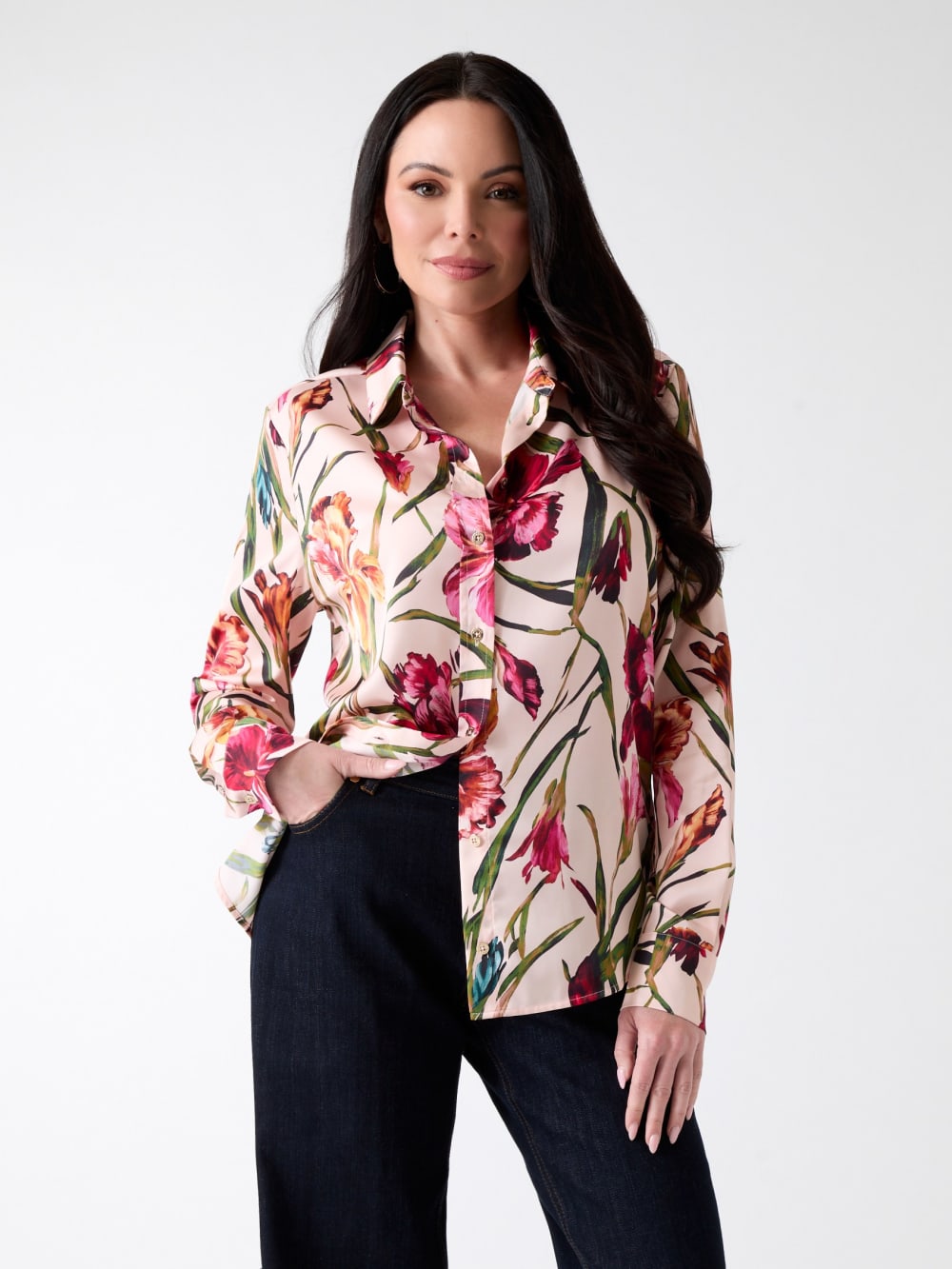 Melissa Printed Shirt - Guess