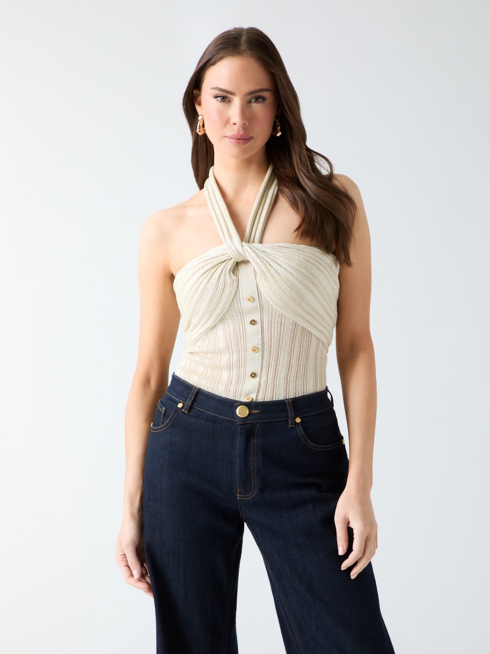 Gia Lurex Sweater Top - Guess