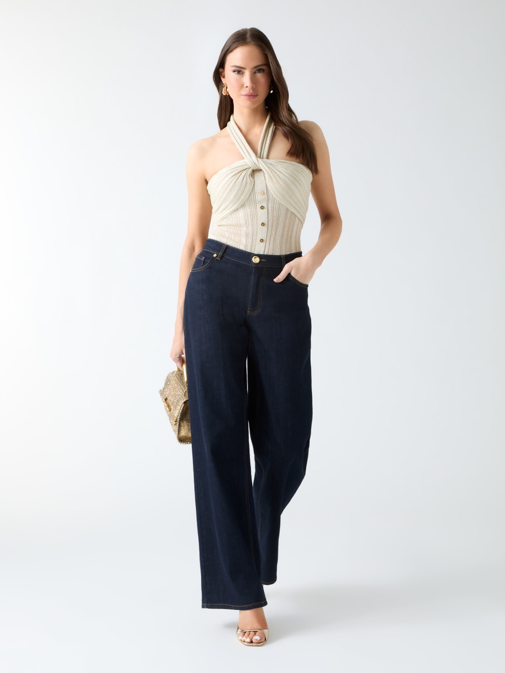 Gia Lurex Sweater Top - Guess