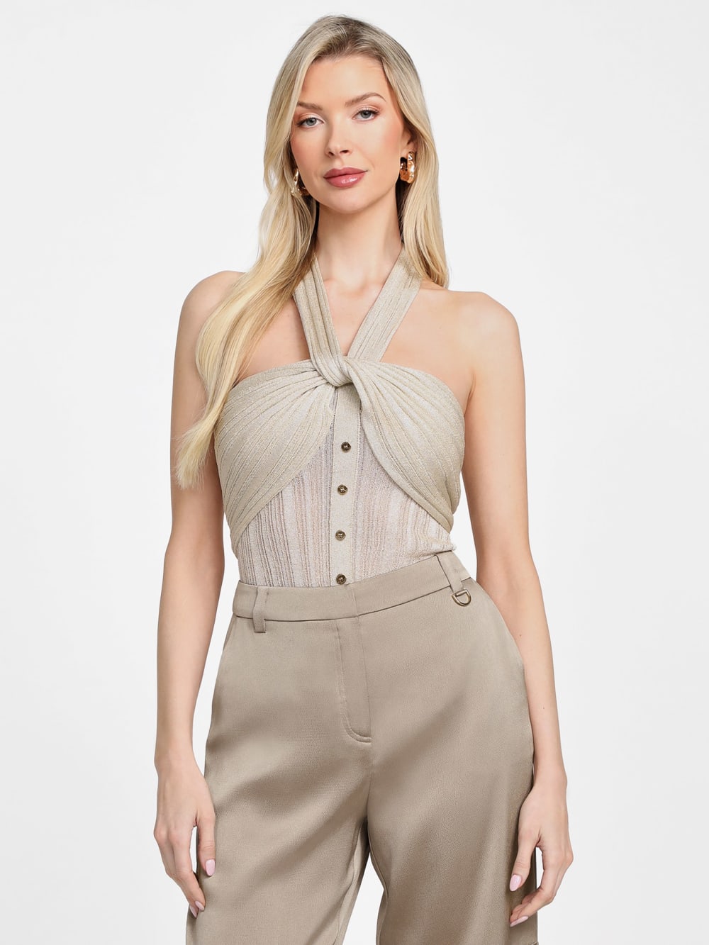 Gia Lurex Sweater Top - Guess