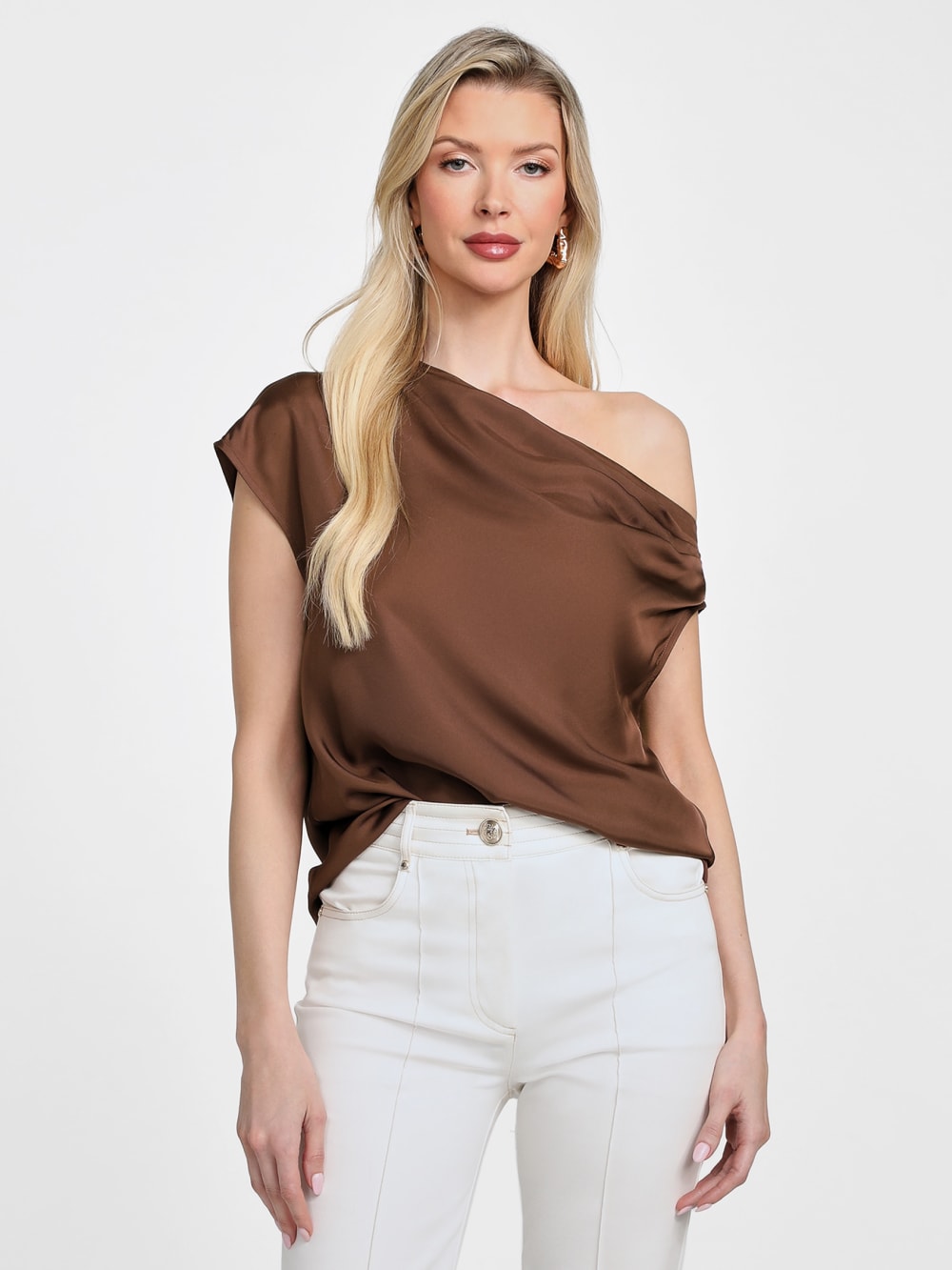 Dorian Draped Top - Guess