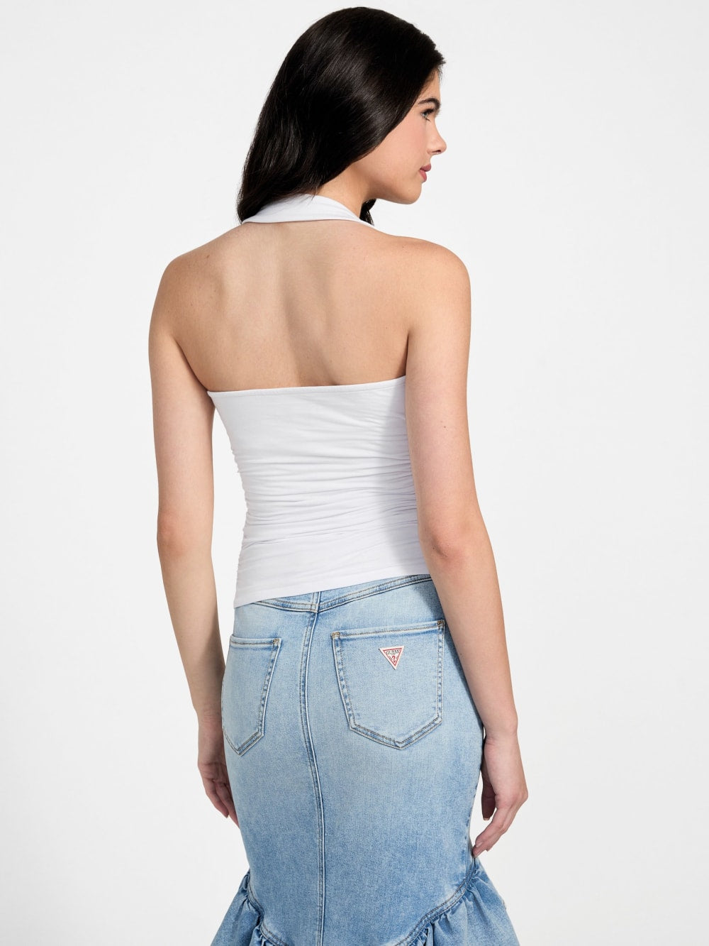 Eco Nora Halter Shirred Tank - Guess