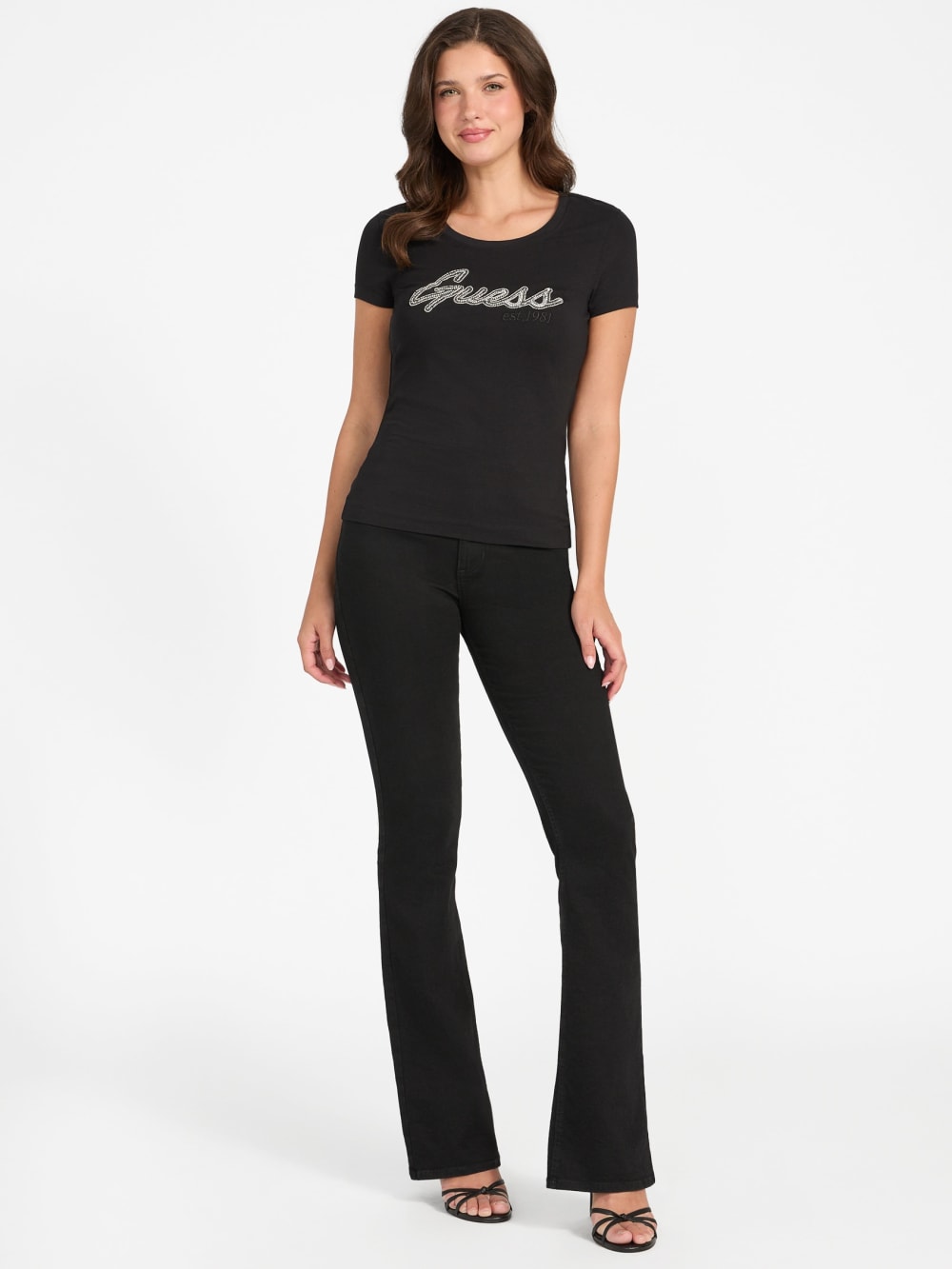 Eco Signature Hot Fix Tee - Guess