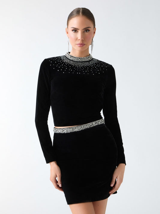Danse Velour Top - Guess