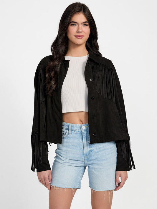 Ibby Fringe Shirt - Guess