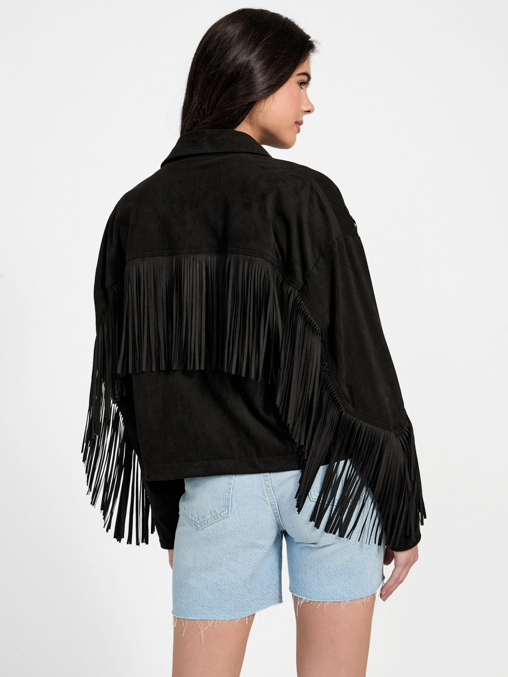 Ibby Fringe Shirt - Guess