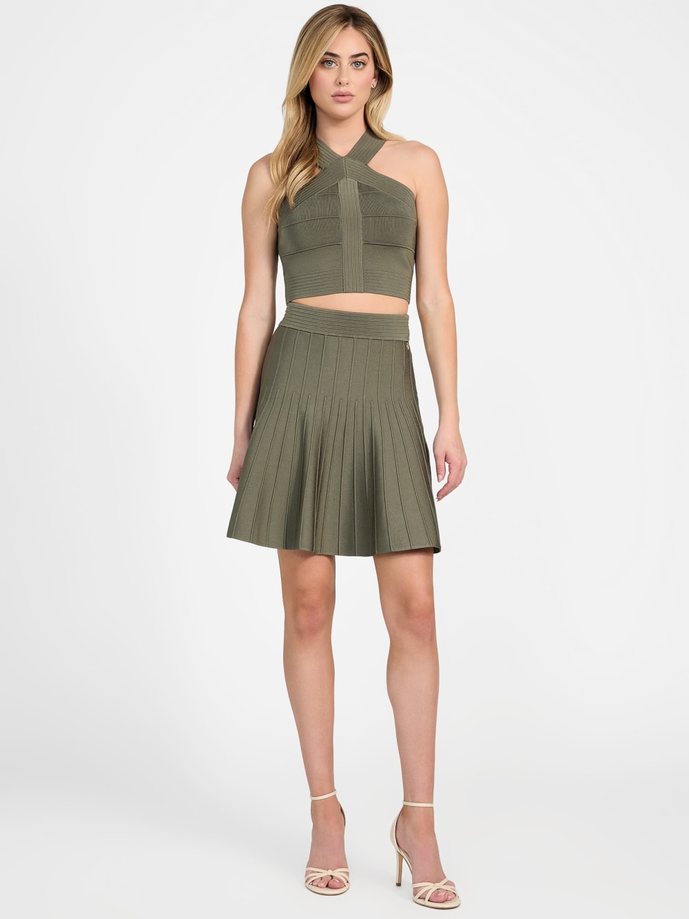 Staci Halter Sweater Top - Guess