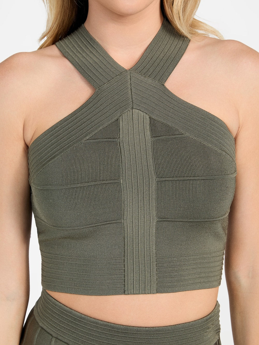 Staci Halter Sweater Top - Guess