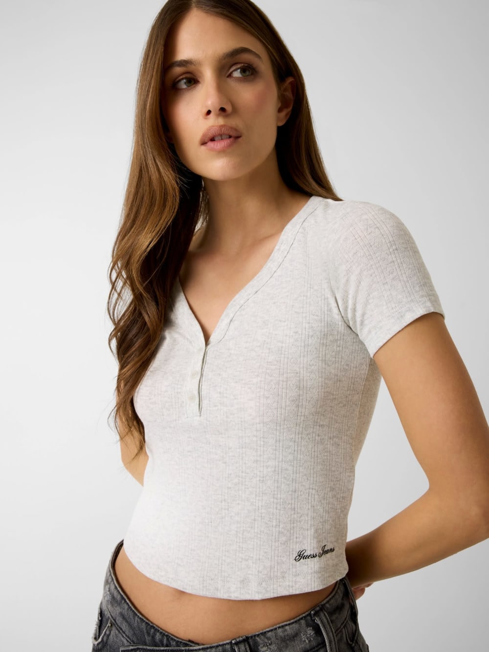 Viscose-blend t-shirt - Guess