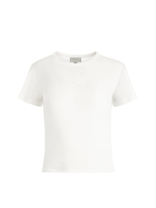 classic logo baby tee - Guess