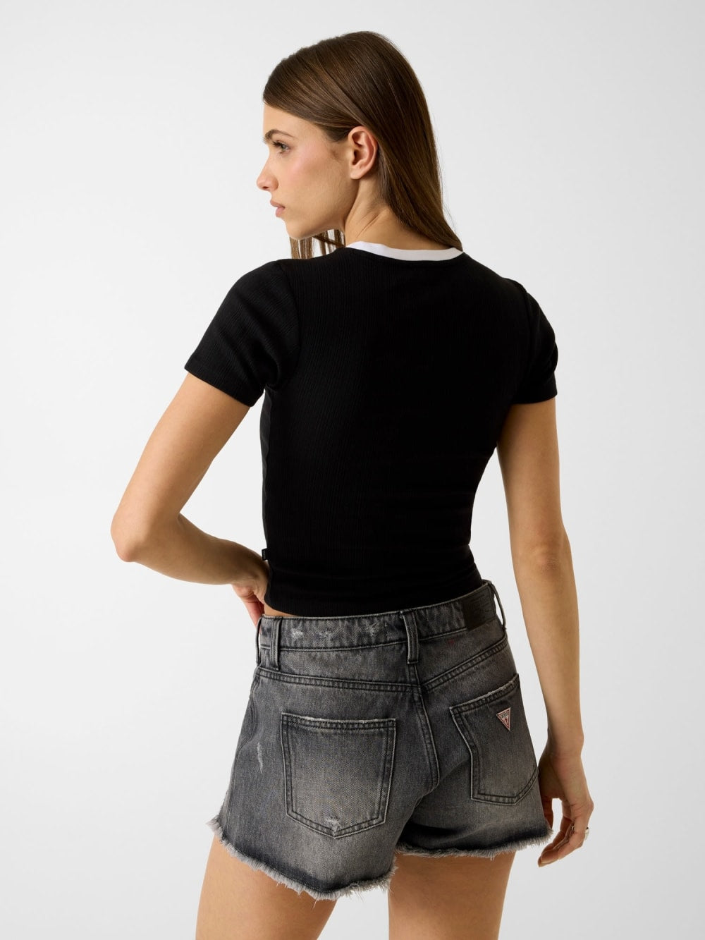 Embroidered logo t-shirt - Guess