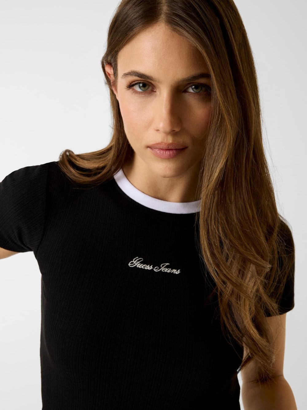 Embroidered logo t-shirt - Guess