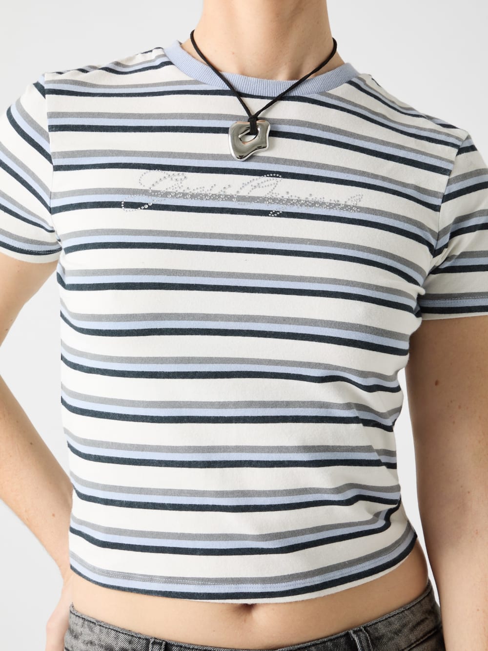 GUESS Originals Eco Striped Baby Tee - Guess