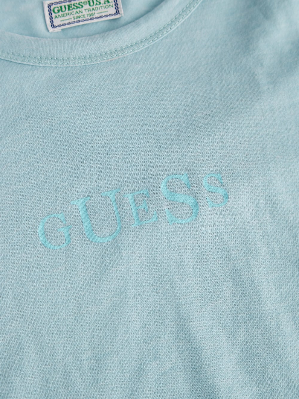 classic logo baby tee - Guess