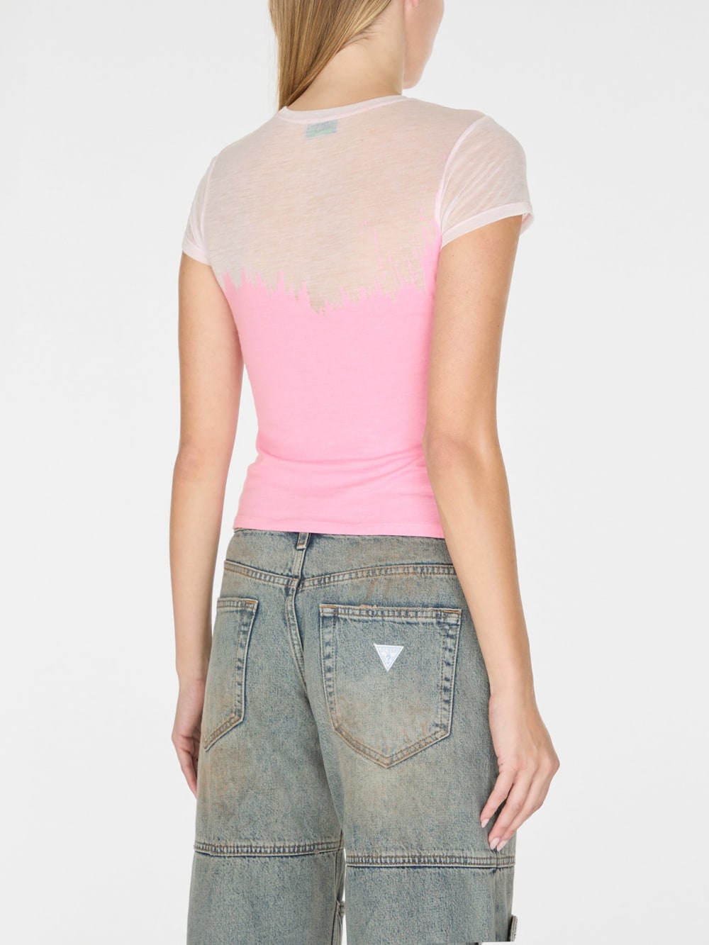 burnout tee - Guess