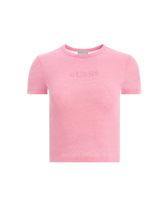 classic logo baby tee - Guess