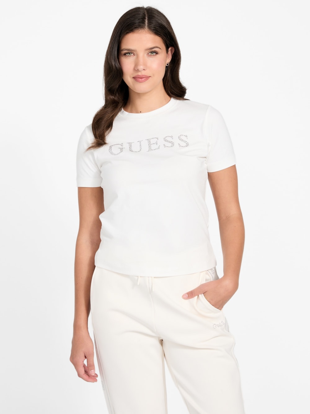 Eco Octavia Monogram Tee - Guess