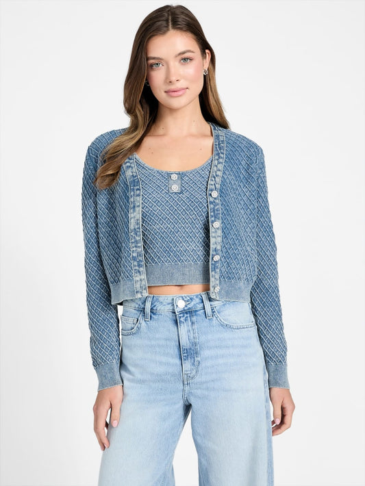 Textured cardigan - Guess