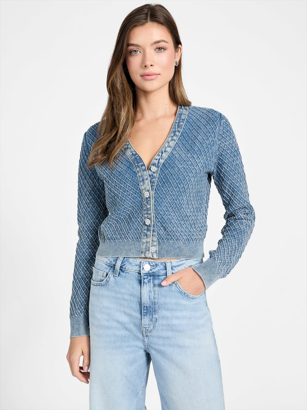 Textured cardigan - Guess
