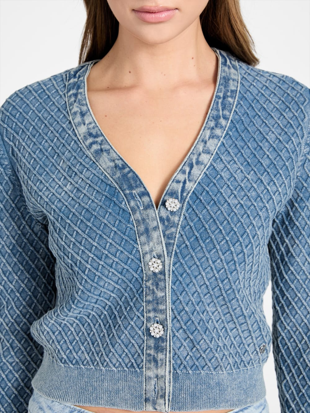 Textured cardigan - Guess