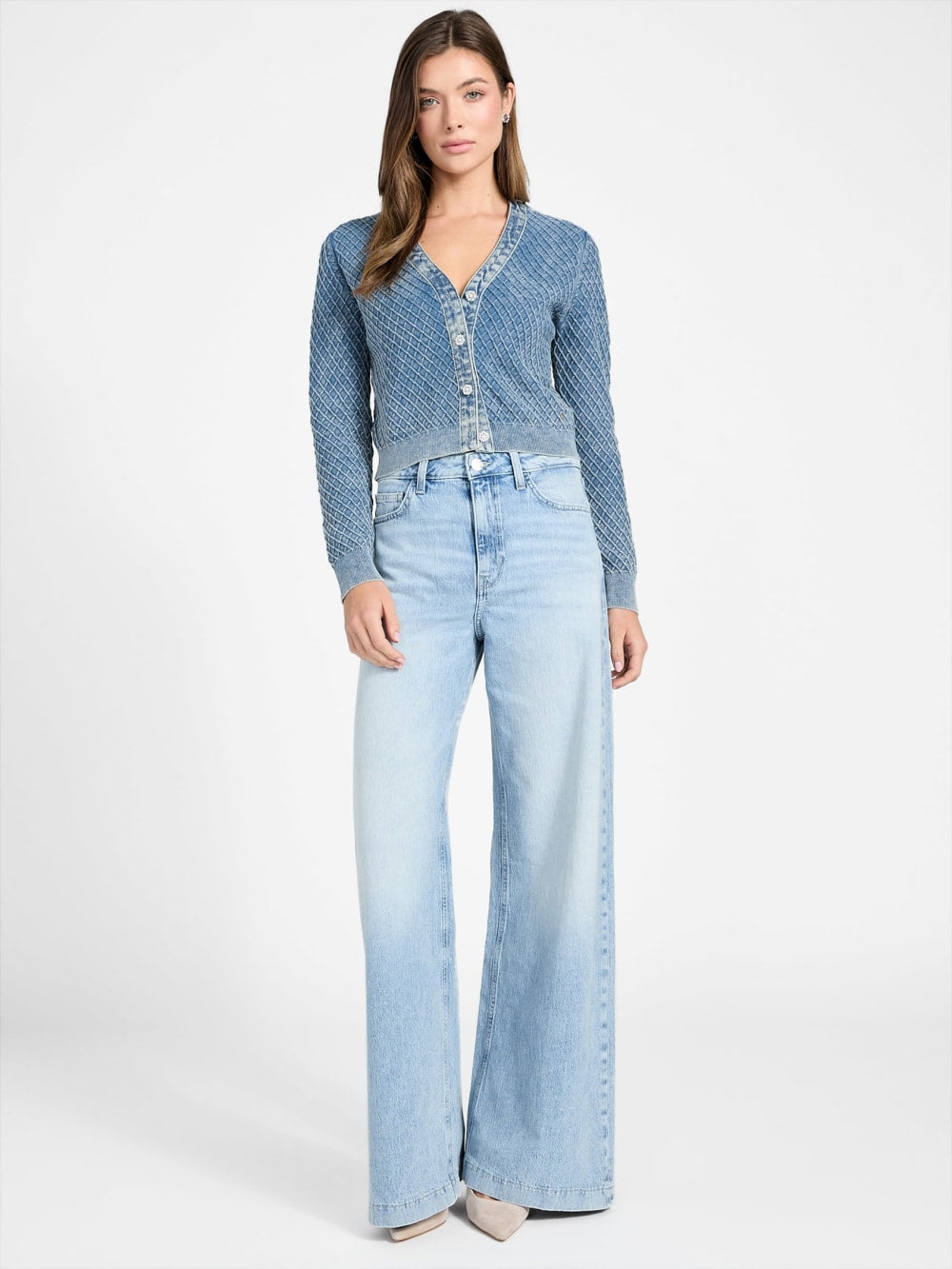 Textured cardigan - Guess