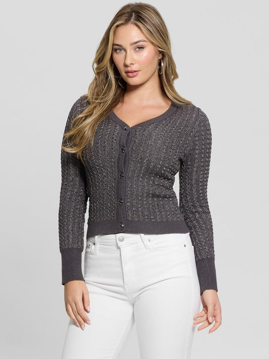 Josie V-Neck Cardigan Sweater - Guess