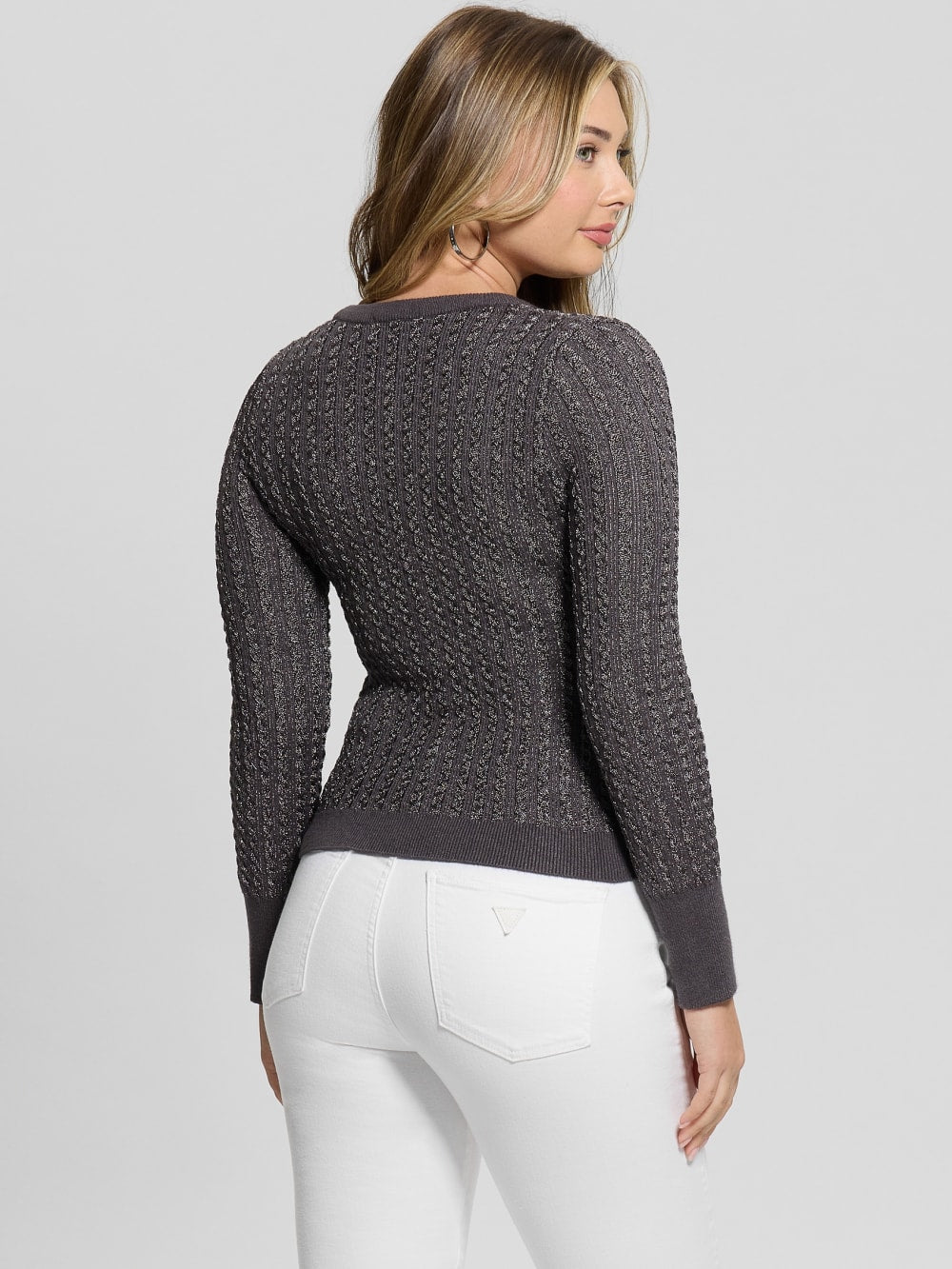 Josie V-Neck Cardigan Sweater - Guess