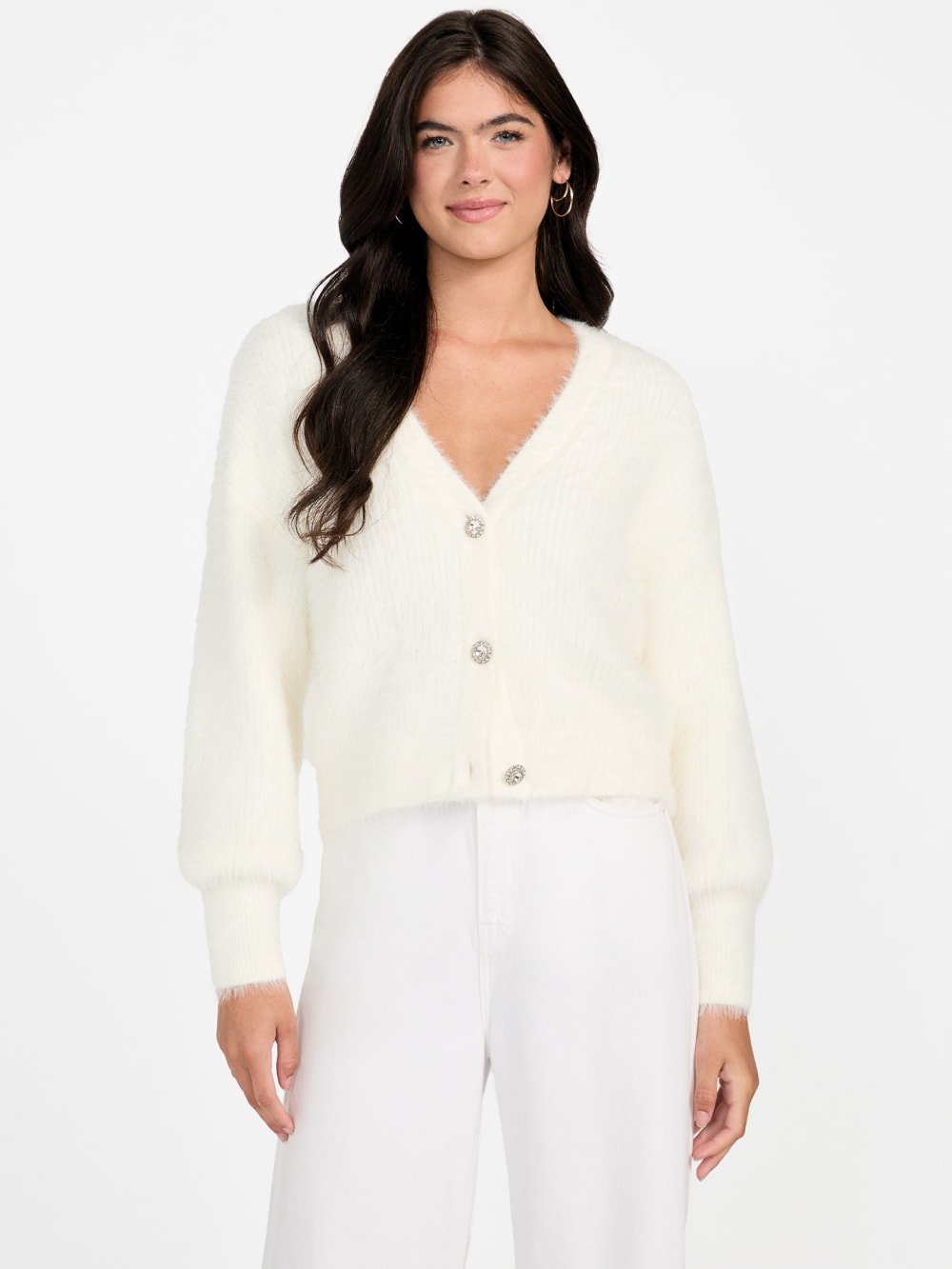 Keyla Fuzzy Cardigan - Guess