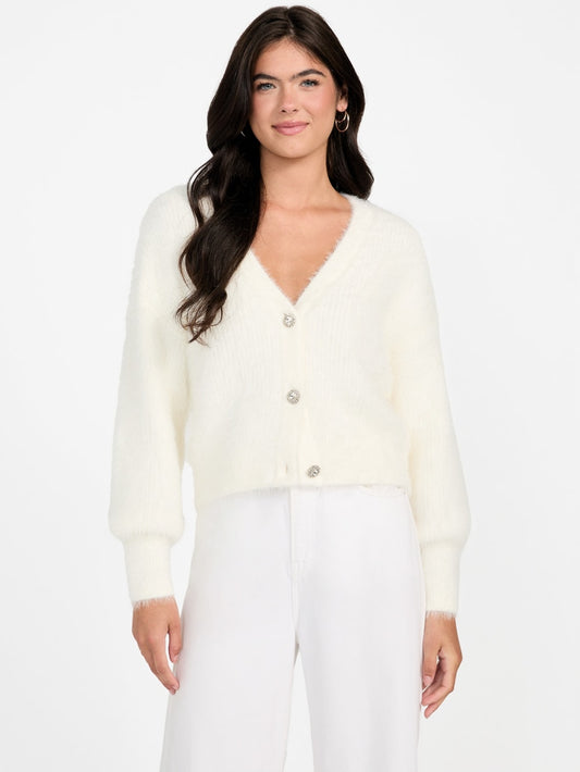 Keyla Fuzzy Cardigan - Guess