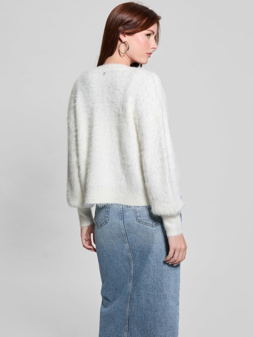 Keyla Fuzzy Cardigan - Guess