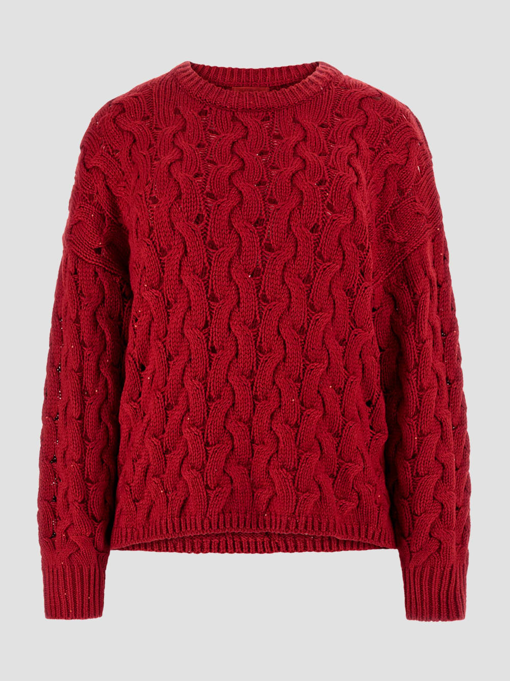 Tawnya Sequin Open-Knit Sweater - Guess