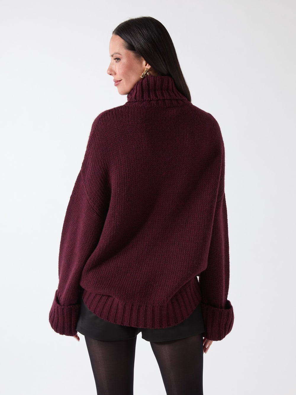Ahlam Turtleneck Embroidered Sweater - Guess
