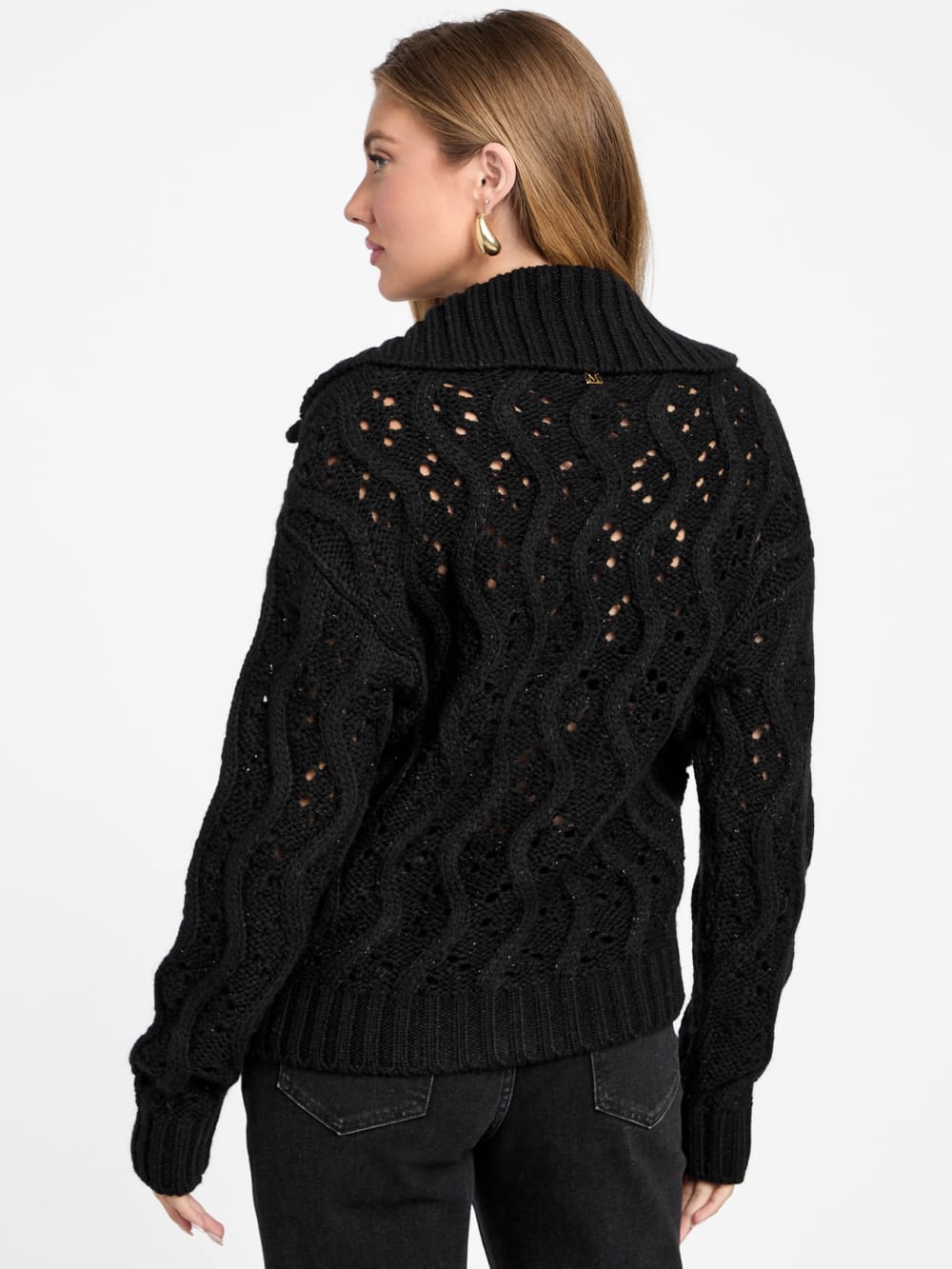 Adenora Zipped Cardigan Sweater - Guess