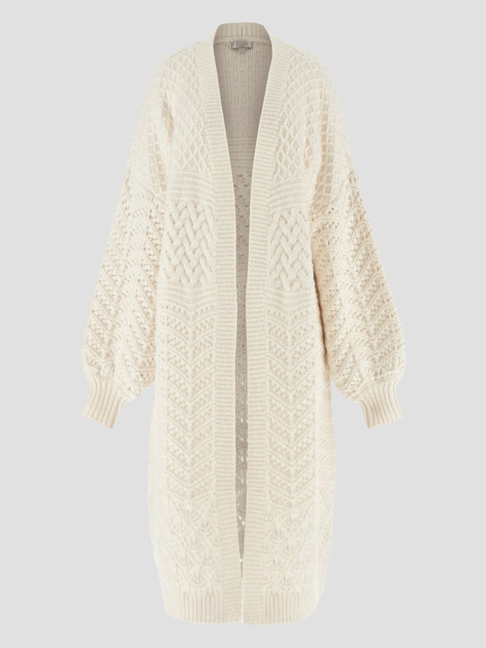 Eco Valeria Mixed Stitch Cardigan - Guess