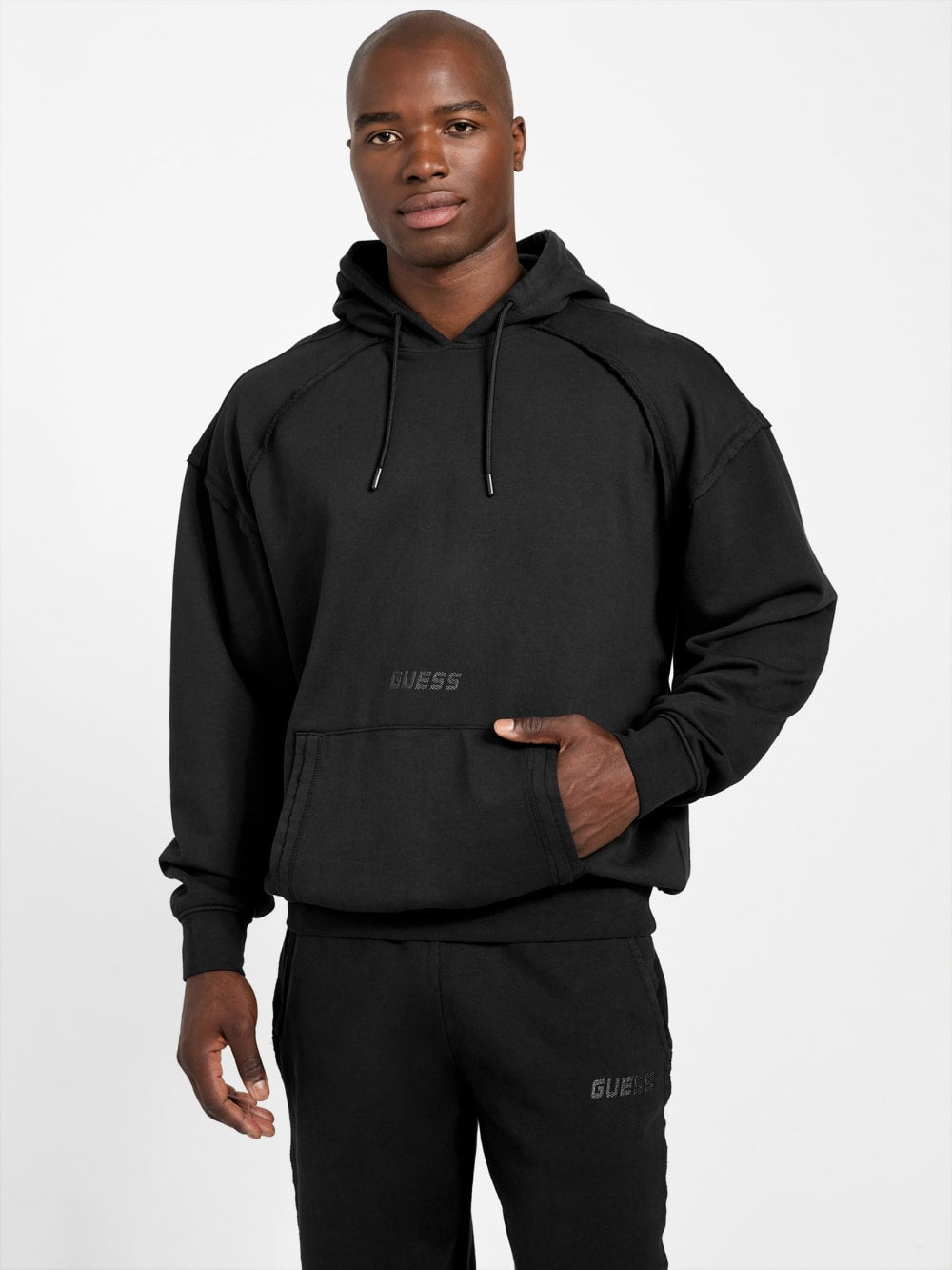 Eco Lasi Hoodie Sweatshirt - Guess