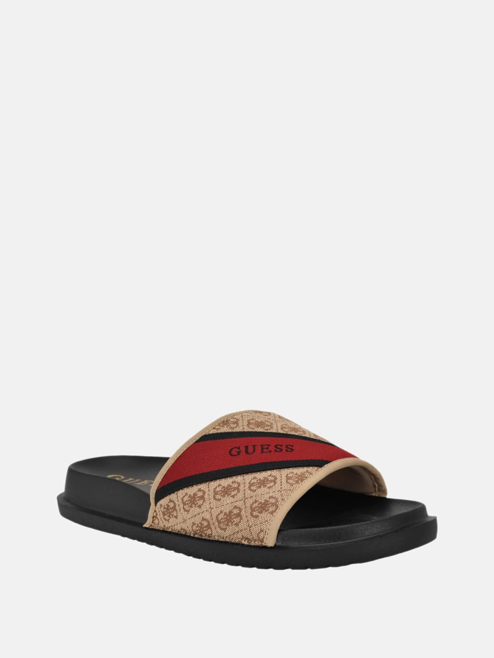 Vellden Jacquard Quattro G Slides - Guess