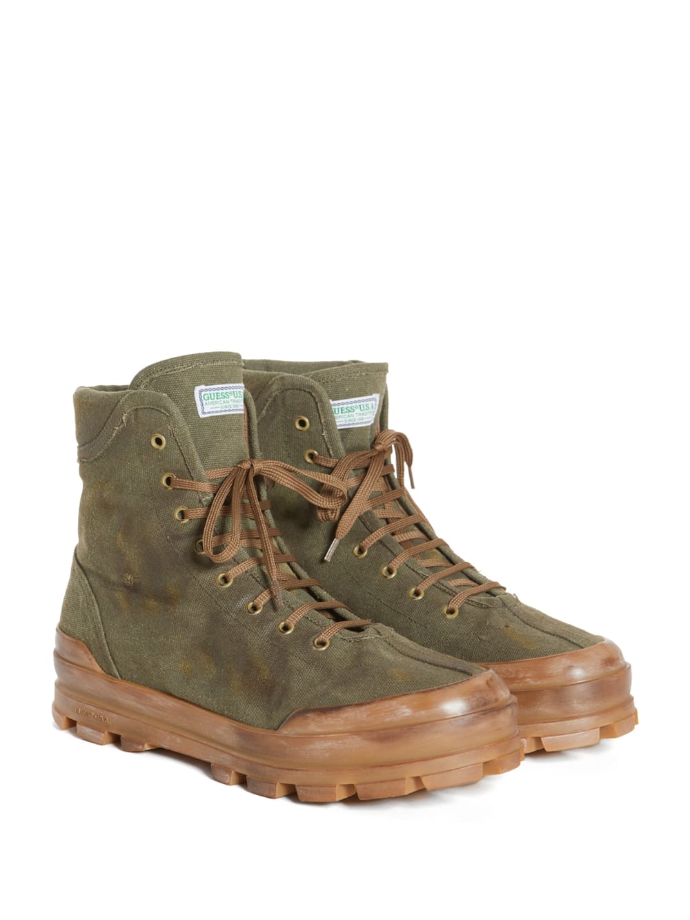 twill boots - Guess