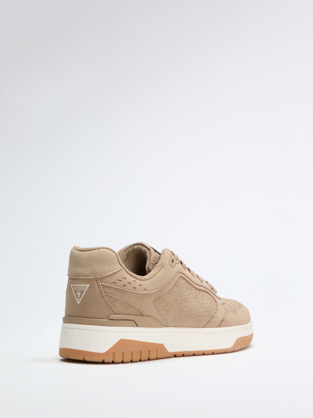 Nanon Quattro G Faux-Suede Sneakers - Guess