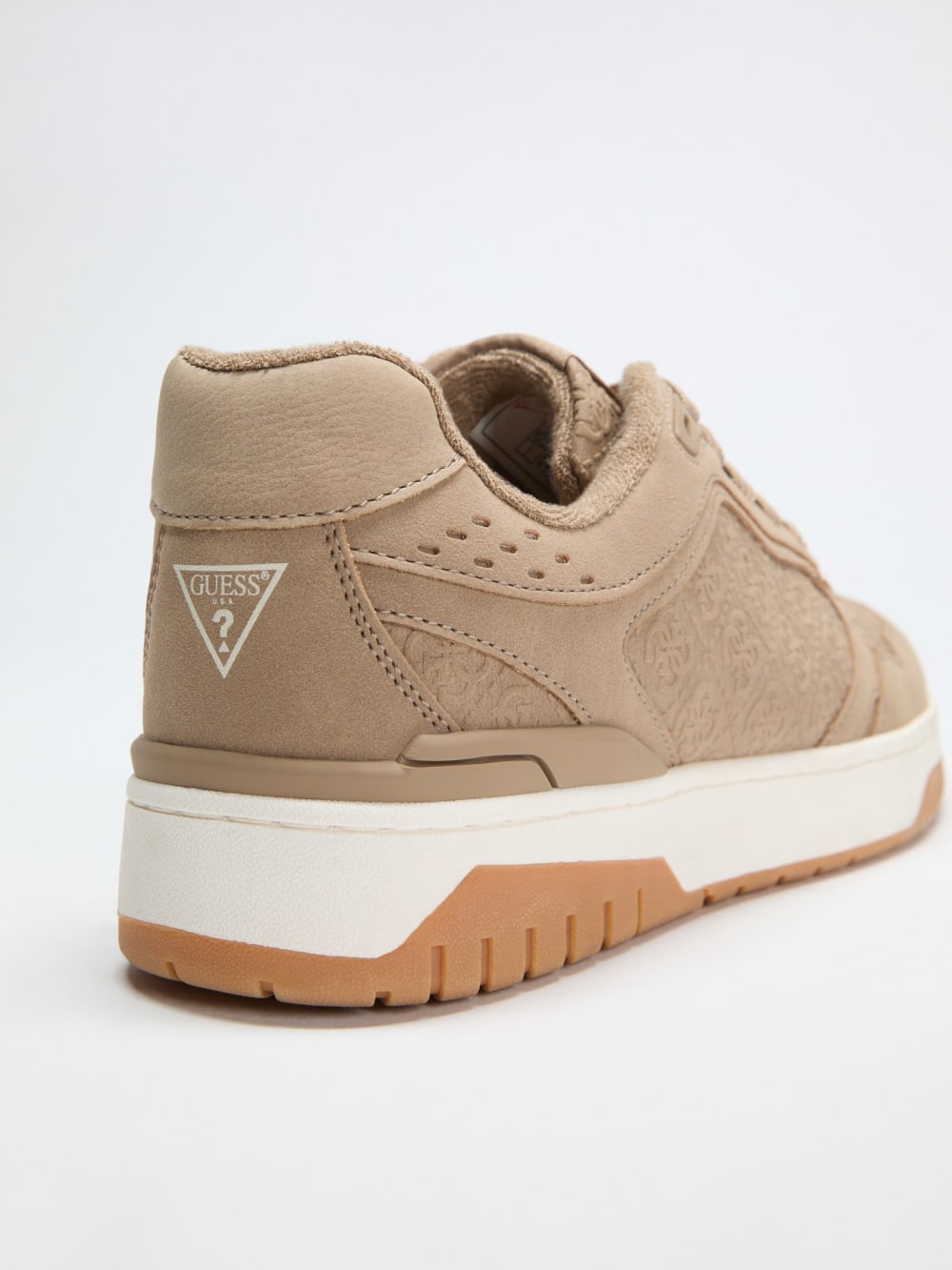Nanon Quattro G Faux-Suede Sneakers - Guess