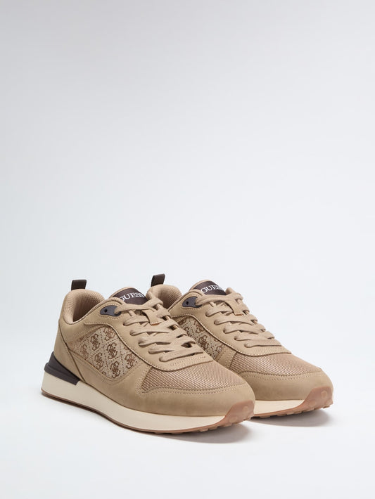 Olivos Quattro G Faux-Suede Sneakers - Guess