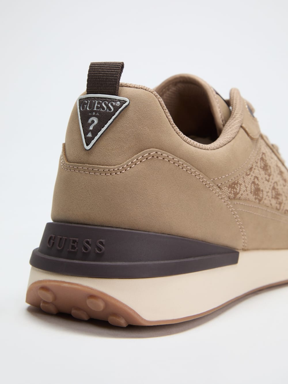 Olivos Quattro G Faux-Suede Sneakers - Guess