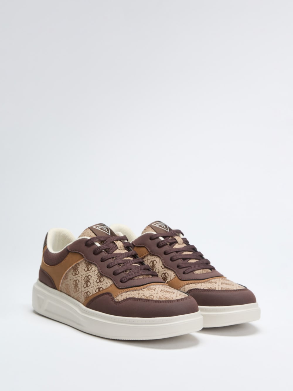 Carmino Jacquard Low-Top Sneakers - Guess