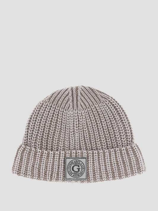Eco Hunter Ribbed Beanie - Guess