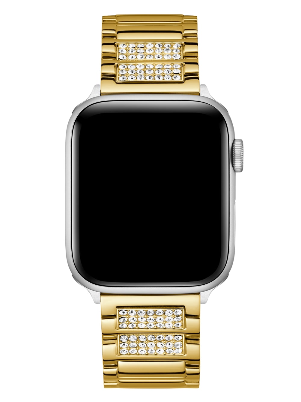 Gold-Tone Rhinestone 42-44 mm Band for Apple Watch® - Guess